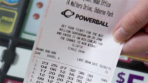 lotterywest powerball
